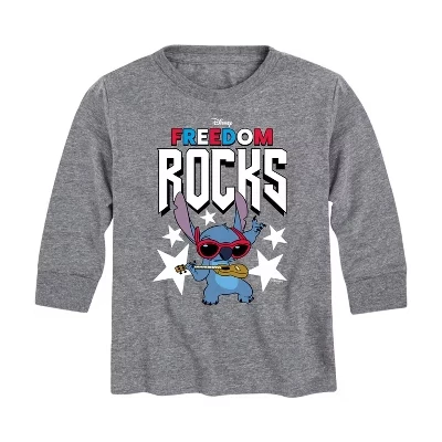 Футболка с длинным рукавом Freedom Rocks с графическим рисунком athletic heather