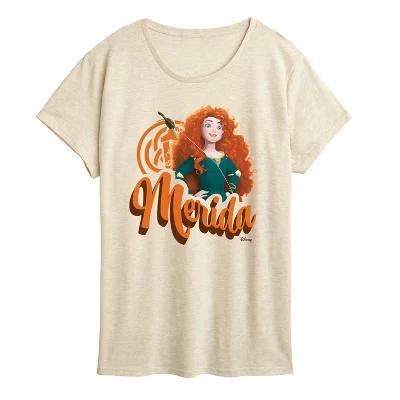 Женская футболка Merida Headshot с коротким рукавом и графическим рисунком birch