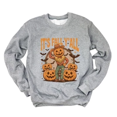 Женский свитшот Simply Sage Market Pumpkin Cowboy, графитовый