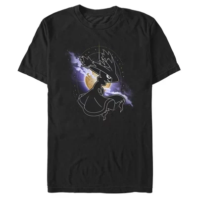 Мужская футболка Outer Space Mismagius черного цвета