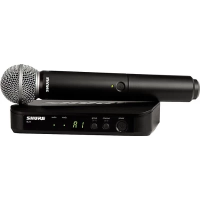 Радиосистема shure BLX24/SM58 с капсюлем SM58, диапазон H9