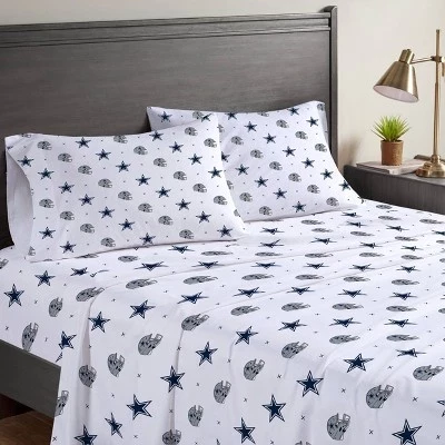 Комплект простыней NFL Dallas Cowboys, 3 шт.
