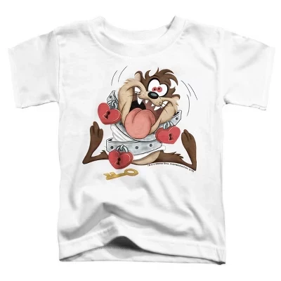 Toddler Boys' Taz Love Locked Valentine's Day T-Shirt white