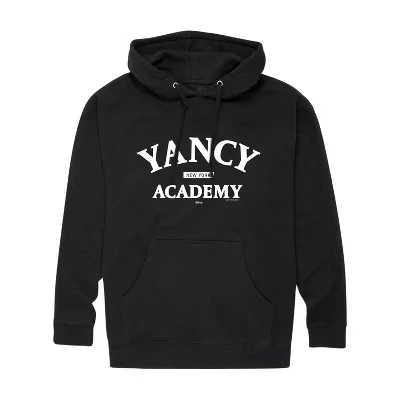 Мужской флисовый пуловер с капюшоном Yancy Academy Graphic черный