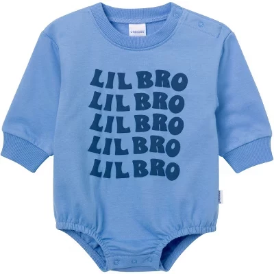 Толстовка Bubble Romper для маленьких мальчиков, lil' bro