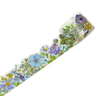Декоративная Washi-лента Wrapables 30 мм × 3 м, синяя