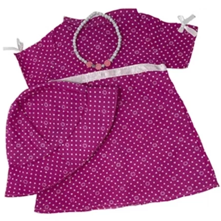Платье со шляпой подходит нашему поколению American Girl и My Life Dolls