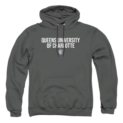 Унисекс худи NCAA Queens University, угольное