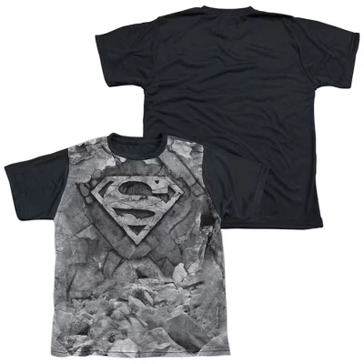 Мальчиковая футболка Superman Rock & Rumble, белая