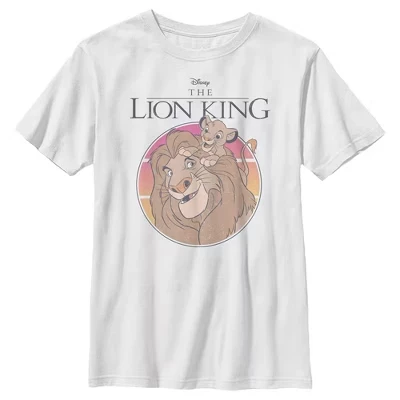 Футболка для мальчиков The Lion King, Simba, белая