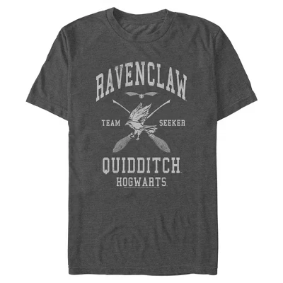 Мужская футболка Harry Potter Ravenclaw, угольно-серая