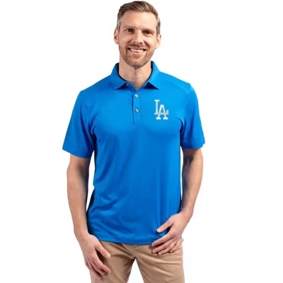 Цифровое мужское поло Los Angeles Dodgers Forge Eco Stretch из переработанного материала Big & Tall