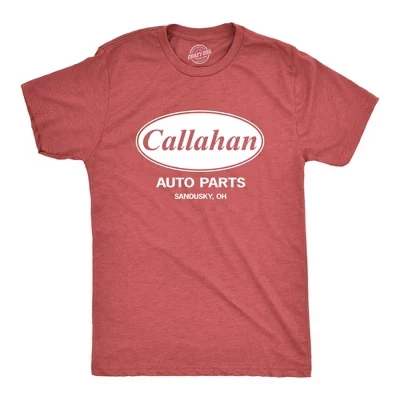 Мужская футболка Callahan Auto, забавные футболки, классный юмор, графическая футболка с надписью 