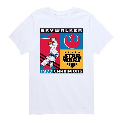 Футболка с коротким рукавом и рисунком Skywalker Soccer Champion белого цвета