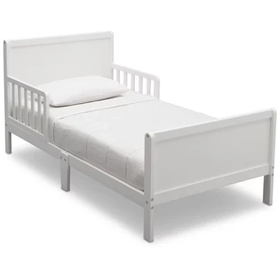 Детская кровать Delta Children Darcy с бортиками, белая