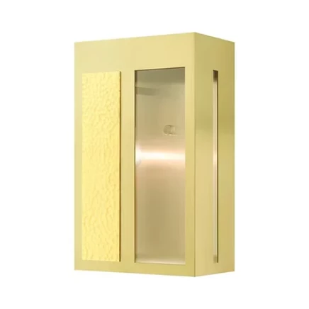Настенный светильник Lafayette 1 - Light из сатинированной латуни
