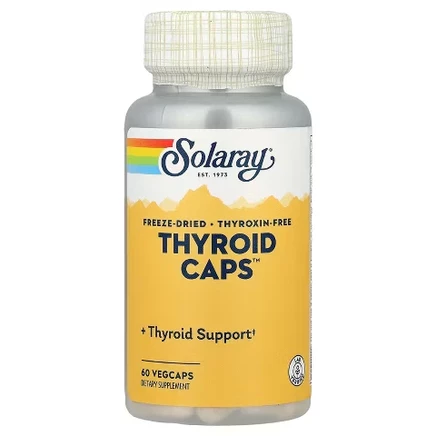 Thyroid Caps™, сублимированные, 60 растительных капсул