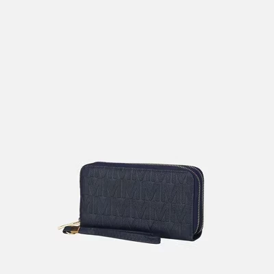 Женский кошелек MKF Collection Aurora M на ремешке, синий