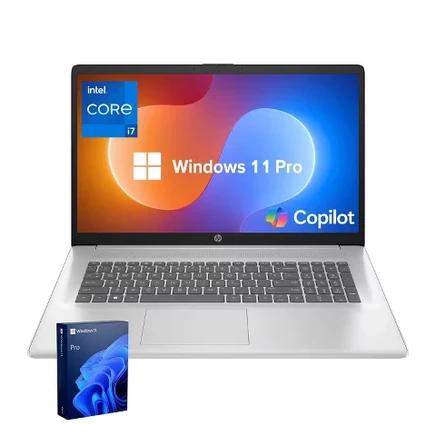 Ноутбук HP 17-cn3327dx 17,3″ FHD i7-1355U 16 ГБ, серебристый