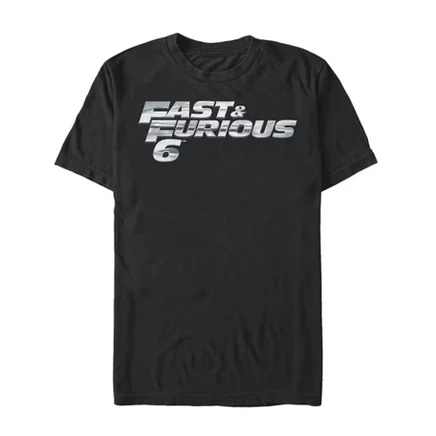 Мужская футболка Universal Fast & Furious, черная