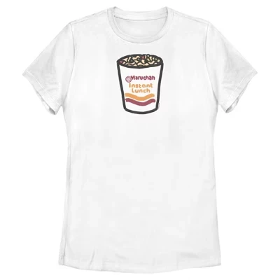 Женская футболка Maruchan Instant Lunch с рисунком, белая