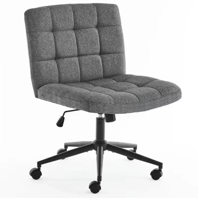 Офисное кресло Furniliving Criss Cross, серое