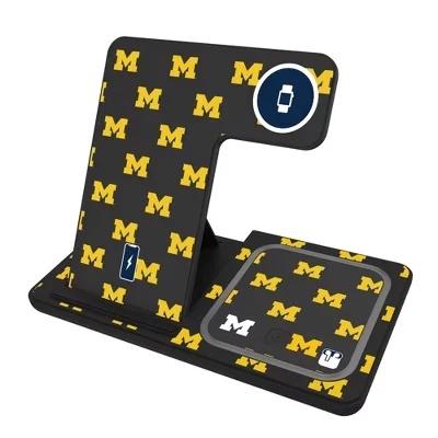 Беспроводная зарядная станция Keyscaper 3-в-1 Michigan Wolverines