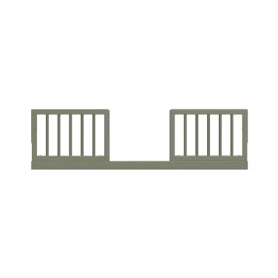 Универсальный комплект ограждений для безопасности малышей (дюбели) оливкового цвета