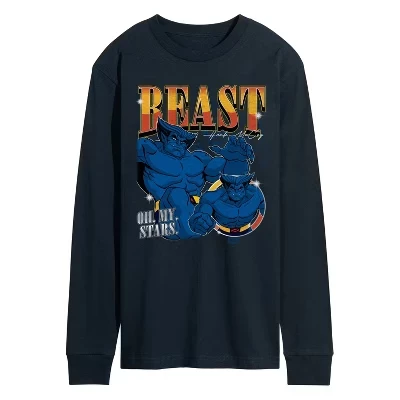 Мужской лонгслив X-Men Beast, синий