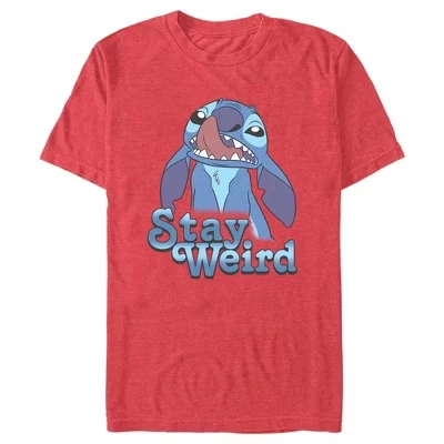Мужская футболка Stay Weird с ковырянием в носу