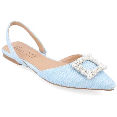 Женские слингбэки Journee Collection Hannae, синие