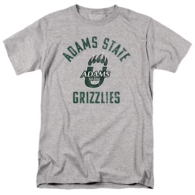 Мужская футболка с официальным логотипом Университета штата Адамс Grizzlies athletic heather