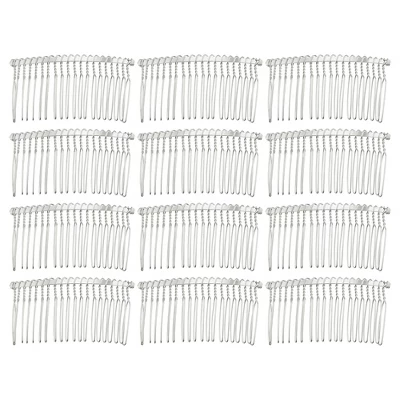 Боковые гребни Unique Bargains металлические, 12 шт.