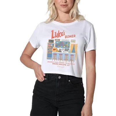 Женский топ Gilmore Girls Luke’s Diner, белый