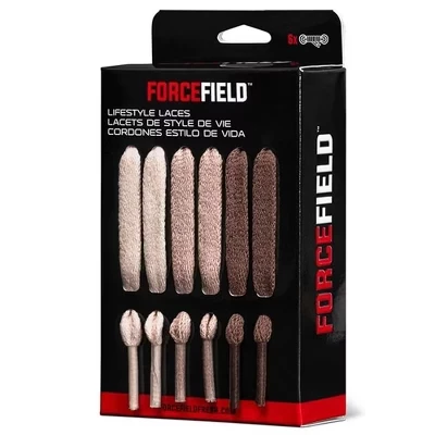 Шнурки Forcefield Lifestyle 137 см, 3 пары, разноцветные