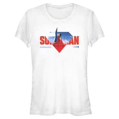 Футболка Superman You Are Your Choices для юниоров и женщин белая