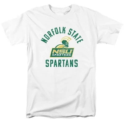 Мужская футболка NCAA Norfolk State с логотипом, белая