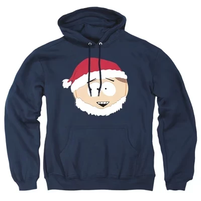 Мужское худи South Park Картман-Санта, синее
