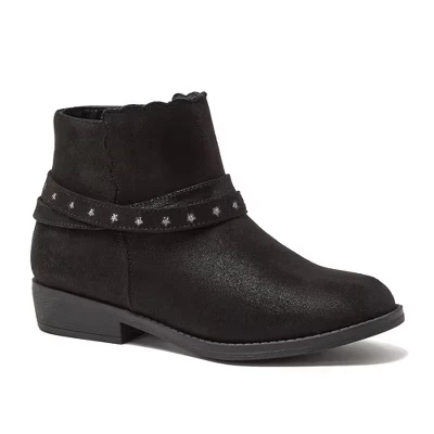 Ботинки для девочек Lands End Shimmer, черные