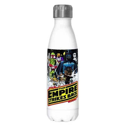 Бутылка для воды Star Wars Empire Strikes Back, сталь, белая