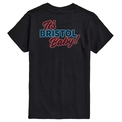 Мужская футболка It'S Bristol Baby с коротким рукавом и рисунком, черная