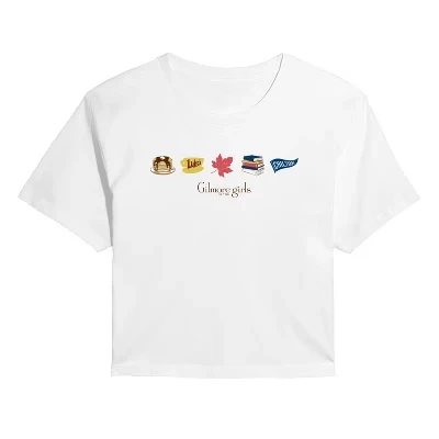Женская футболка Gilmore Girls Small Icons, белая