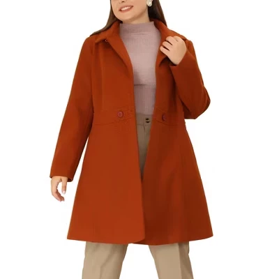 Женское пальто Agnes Orinda Plus Size, коричневое