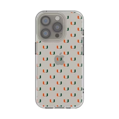Прозрачный чехол для мобильного телефона NCAA ACC Universities с модным рисунком для Apple iPhone miami hurricanes