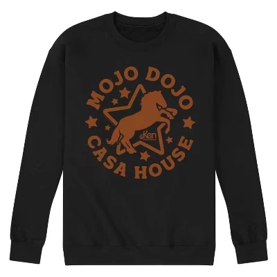 Мужская - - Флисовая толстовка Mojo Dojo Casa House с графическим рисунком, черный