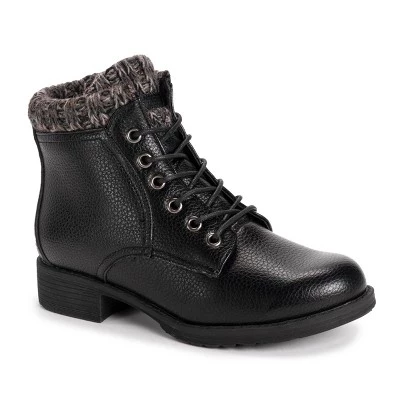 Женские ботинки LUKEES by MUK LUKS Hiker Alps, черные