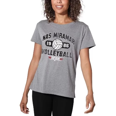 Женская свободная волейбольная футболка Nas Miramar Athletic Heather от Nas Miramar athletic heather