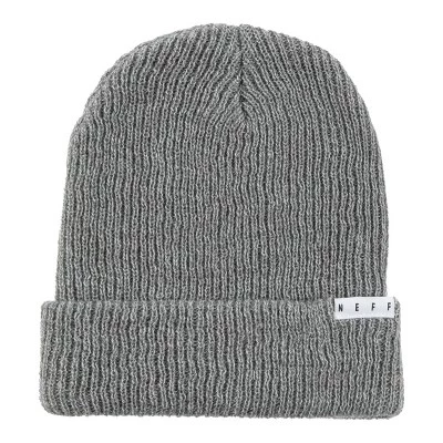 Унисекс шапка Neff Fold с отворотом, серая