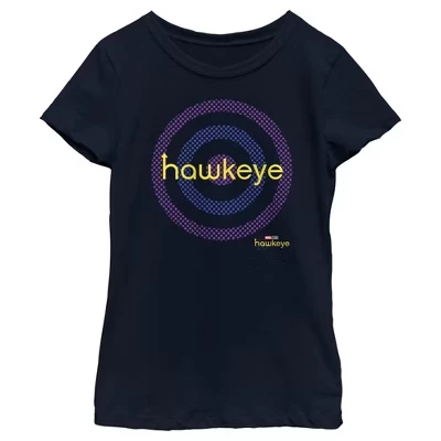Футболка для девочек Marvel Hawkeye, синяя