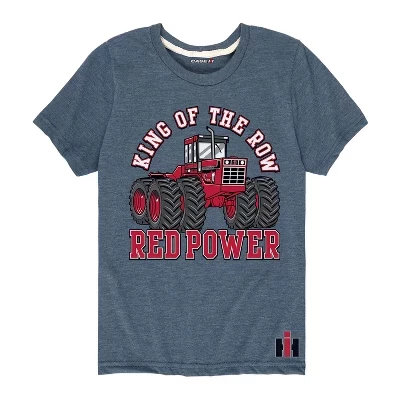 Футболка с коротким рукавом и рисунком King Of The Row Red Power синего цвета